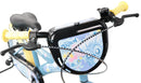 Bicicletta per Bambini 16" Disney Stitch Freni Caliper e Stabilizzatori in Acciaio Hi-Ten Azzurro