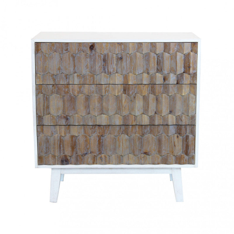 Mobile Alwyn 88x45x89 h cm in Legno Bianco