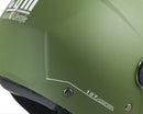 Casco Jet per Scooter Visiera Sagomata CGM Florence 107A Verde Opaco