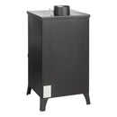 Stufa a Legna 45,5x48,5xh91 cm 15 Kw Olga Rossa