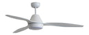 Ventilatore da Soffitto con 3 Pale e LED Ø132 cm 3 Velocità Martec Triumph Bianco