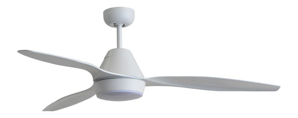 online Ventilatore da Soffitto con 3 Pale e LED Ø132 cm 3 Velocità Martec Triumph Bianco