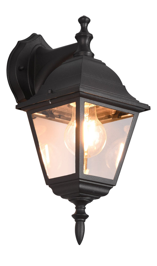 Applique da Esterno Attacco E27 in Alluminio Nero Opaco online