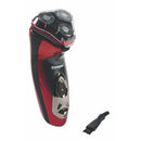 Rasoio Elettrico Ricaricabile 3 Testine Oscillanti Kooper Figaro Rosso