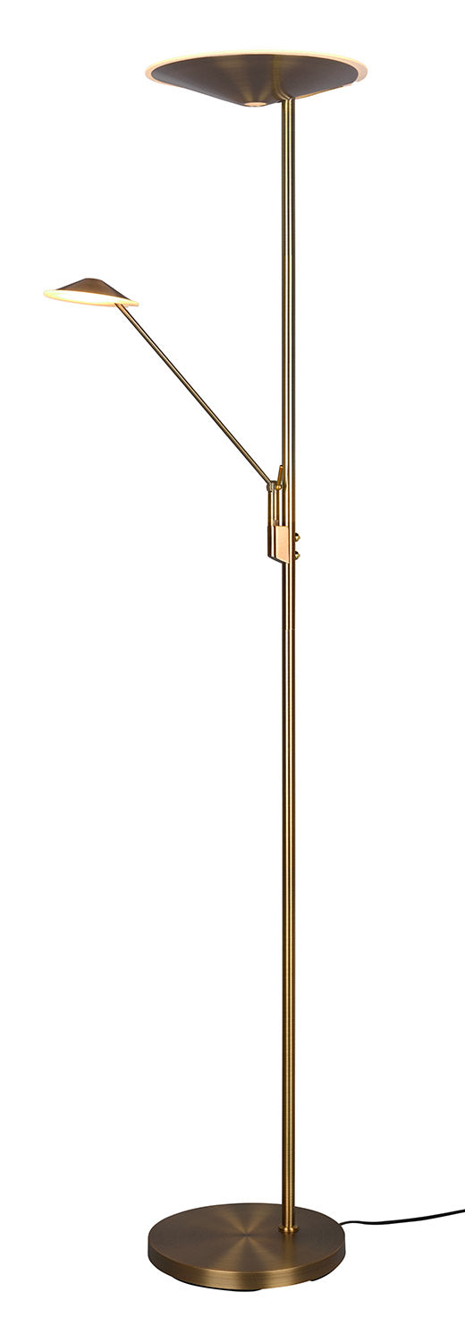 Piantana da Interno a LED in Metallo Ottone antico online