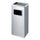 Cestino Gettacarte Posacenere 32x60,4x24,1 cm in Acciaio 16L per Interno Esterno