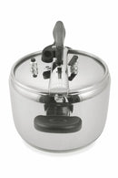 Pentola a Pressione in Acciaio Ø22cm 5 Litri Soriani Carlotta