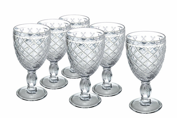 Set 6 Calici in Vetro 280 ml Villa d'Este Home Tivoli Castle acquista