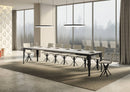 Tavolo Allungabile 160-420x90x77 cm Paxon Evolution Bianco Frassino