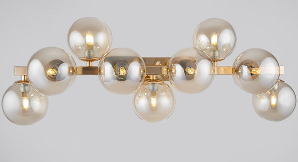 Lampada da parete Modern in Metallo Dallas Oro online