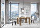 Tavolo Allungabile 130-390x90x77 cm Roxell Quercia Naturale
