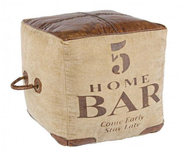 Pouf Sanpark Five in Pelle online