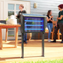 Lampada Antizanzare per Esterno a Energia Solare con 60 LED e Rete di Protezione Nero     