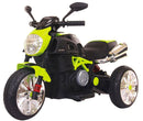 Moto Motocicletta Elettrica per Bambini 6V Speed Kidfun Verde