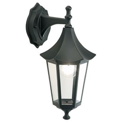 sconto Lampada Applique in Basso Colore Nero per Esterno Linea Pagoda Sovil