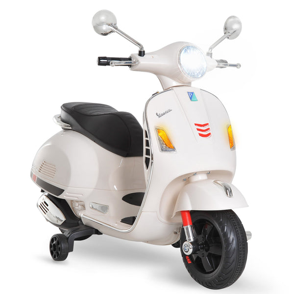 prezzo Moto Elettrica per Bambini Piaggio Vespa GTS 6V Bianco