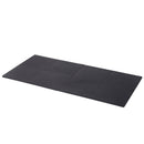Tappeto Puzzle in EVA per Casa e Palestra Antiscivolo 8 Pezzi con Bordi Nero 63.5x63.5x2 cm 