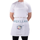 Grembiule Padellare 62x73 cm 100% Cotone VdE Tivoli 1996 Le Travisate Bianco