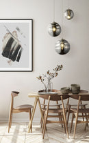 Lampada pendente Pendant in Metallo Vinare Nickel