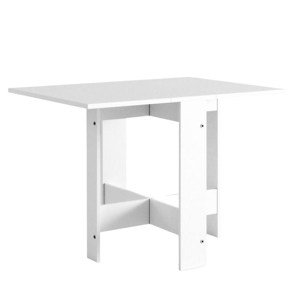 Tavolo Pieghevole Salvaspazio 130x76x73,4 cm in MDF Artemio Bianco acquista