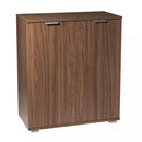 Mobiletto 2 Ante 75x38x85 h cm in Truciolare bilaminato Noce