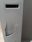 Armadio Portascope Modulare da Esterno 78x43,6x184,4 cm 2 Ante 3 Ripiani in Polipropilene Transforming Grigio e Nero Seconda Scelta