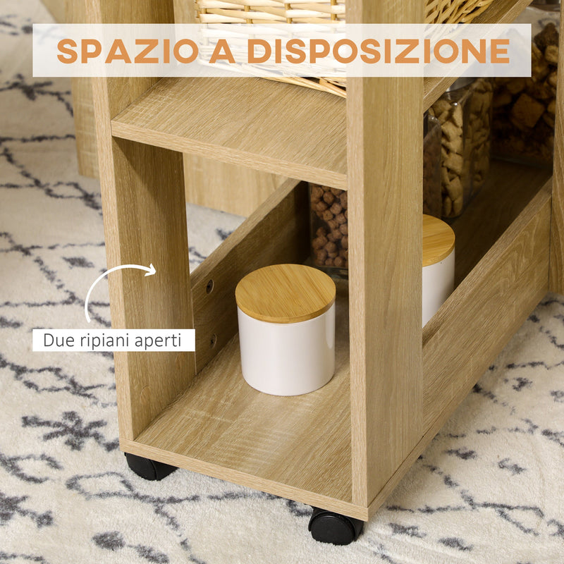 Vassoio Pieghevole Universale Da 60x40cm - Tavolo Letto Per Laptop, Cena, Scrittura E Puzzle