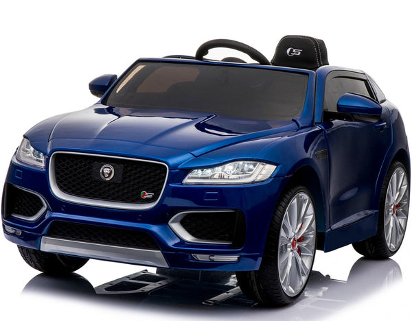 sconto Macchina Elettrica per Bambini 12V con Licenza Jaguar F-Pace Blu