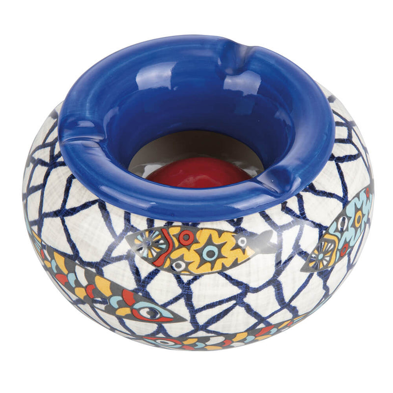 Posacenere Ø12x7 cm  in Ceramica VdE Tivoli 1996 Los Cabos