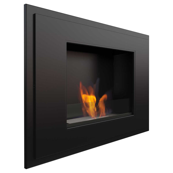 acquista Camino a Bioetanolo da Parete 80x59 cm Flig Los Angeles Nero