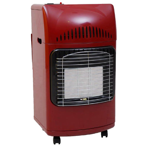 online Stufa a Gas Gpl Rossa da Interno Infrarossi Alloggio Bombola 15Kg