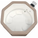 Vasca Idromassaggio Piscina Spa Toscana Plus Smart 6 Adulti 1200 L 182x182x70 cm Effetto Legno Marrone