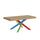 Tavolo Allungabile 120/224x90x77 cm Volantis Premium Quercia Natura