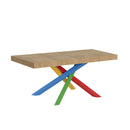 Tavolo Allungabile 120/224x90x77 cm Volantis Premium Quercia Natura