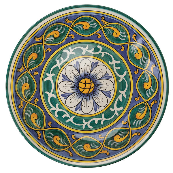 sconto Piatto Portata Tondo Ø38,5x6 cm in Dolomite VdE Tivoli 1996 Scilla