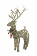 Renna in Rattan 45x17xH80 cm Soriani Oro