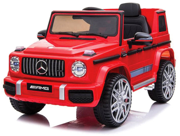 Macchina Elettrica per Bambini 12V con Licenza Mercedes G63 AMG Fuoristrada Rossa online