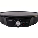 Crepiera Elettrica Antiaderente 1200W Kooper Goody Nera