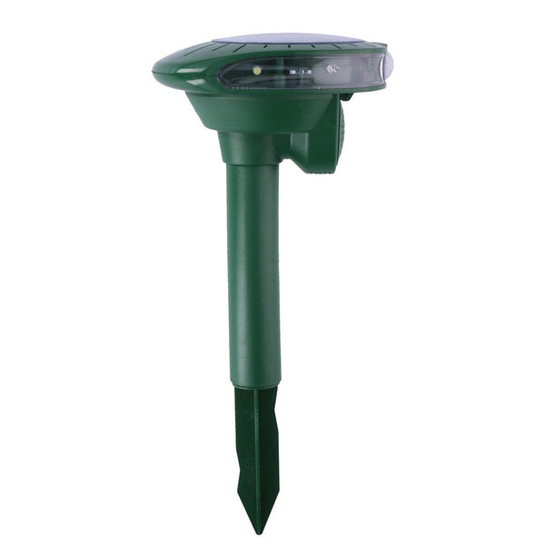 Repellente Elettrico ad Ultrasuoni con Pannello Solare per talpe e animali Verde acquista