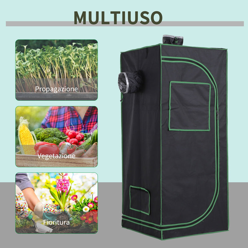 Kit per la coltivazione di funghi, 90 x 60 x 60 cm, per coltivare