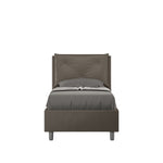 Letto Singolo Appia Cappuccino Varie Misure