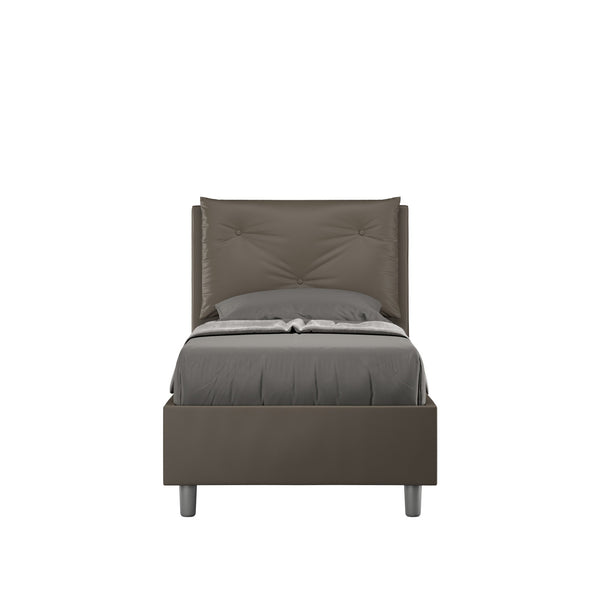 acquista Letto Singolo Appia Cappuccino Varie Misure