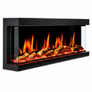 Camino Elettrico da Incasso a Parete 152x24x52 cm Detroit LED RGB e APP  