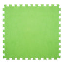 Tappeto Sottopiscina Morbido 6 Pezzi 60x60 cm Verde