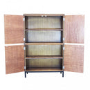 Mobile Braxton 100x40x160 h cm in Legno Marrone