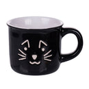 Set 6 Tazzine da Caffè Ø6,4x5,5 cm in Gres VdE Tivoli 1996 Love Cat