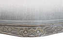 Sedia Romy 52x49x90 h cm in Legno e Tessuto Grigio
