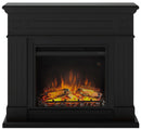 Camino Elettrico da Pavimento Effetto Fiamma 1500W Tagu Larsen Nero