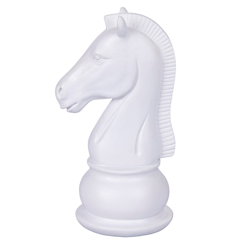 Cavallo Scacchi Decorativo 10,5x8,5x19 cm  in Poliresina VdE Tivoli 1996 Chess