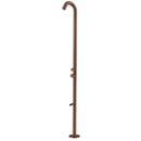 Doccia da Giardino 228,9x18x25 cm con Soffione e Lavapiedi Sined Quartu Oro rosa